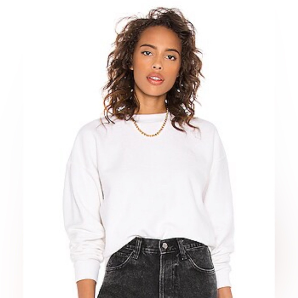 Anine Bing Reed Sweatshirt Ivory White